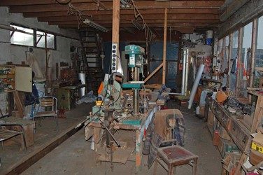 <p>Uitbreiding van de timmerwerkplaats, gebouwd omstreeks 1965.</p>
