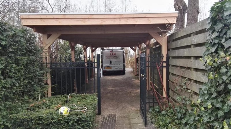 Carport platdak Cadzand