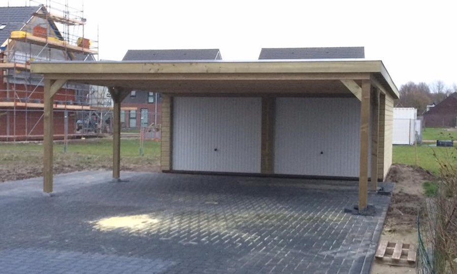 garage-platdak---carport-stavoren afbeelding