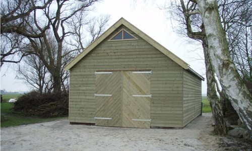 Garage zadeldak Bakel