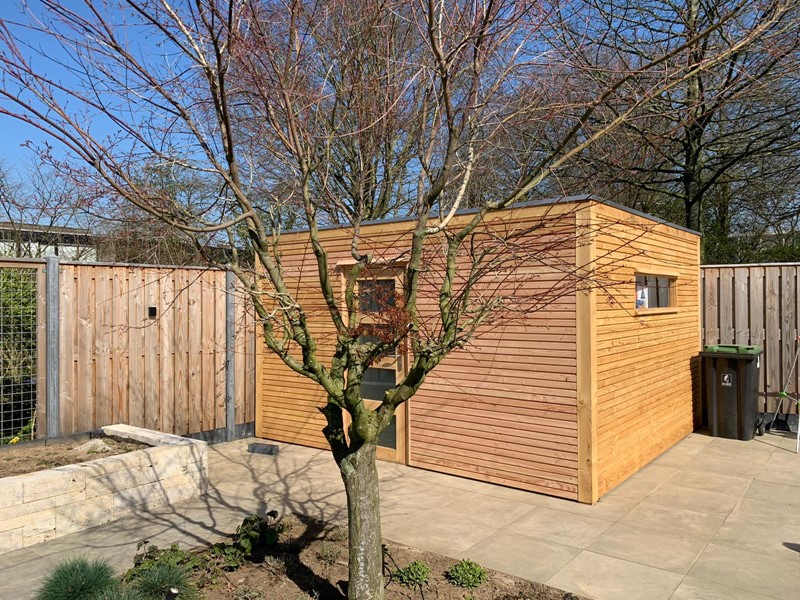 Tuinhuis platdak Montferland