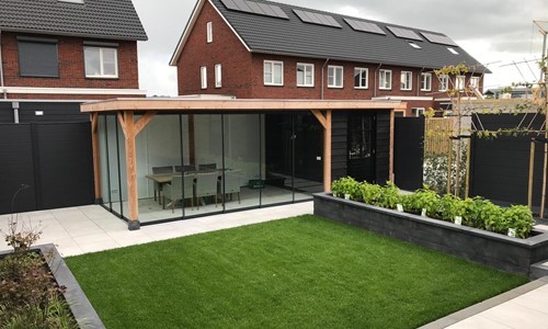 Tuinhuis platdak Vorden