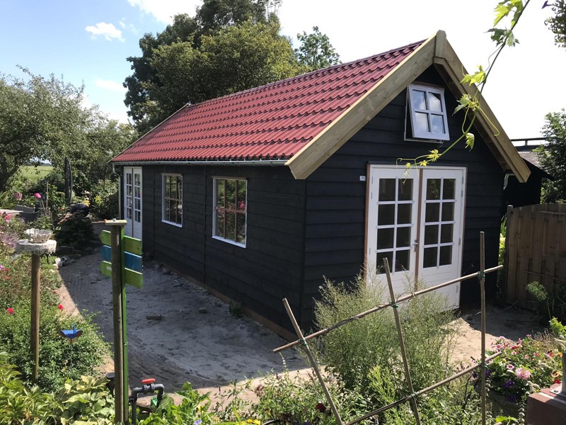 Tuinhuis zadeldak Montfoort