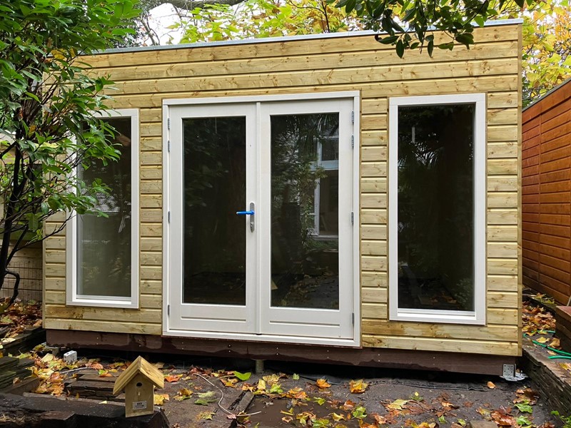 Tuinkantoor platdak Holland
