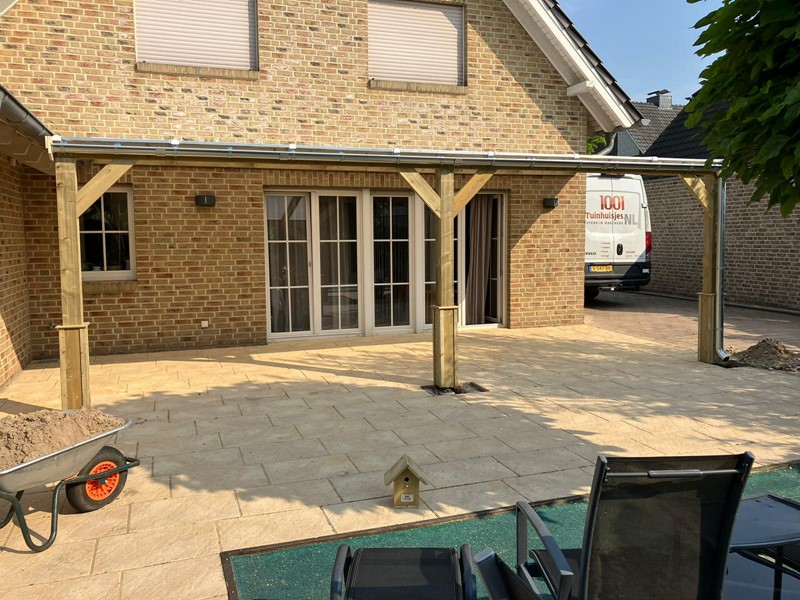 Veranda lessenaarsdak Someren