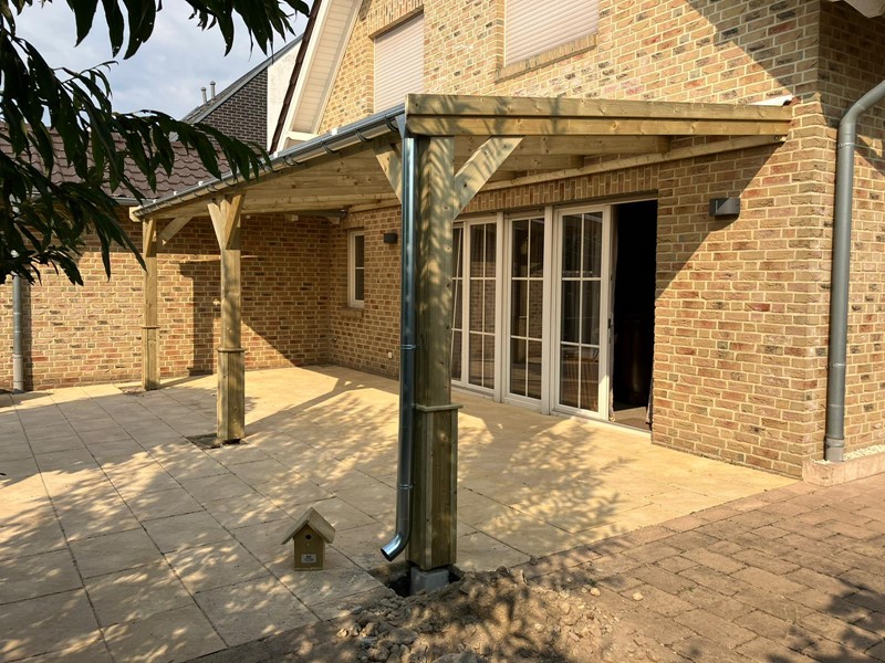 Veranda lessenaarsdak Someren