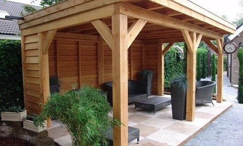 Veranda plat dak vrijstaand Ridderkerk