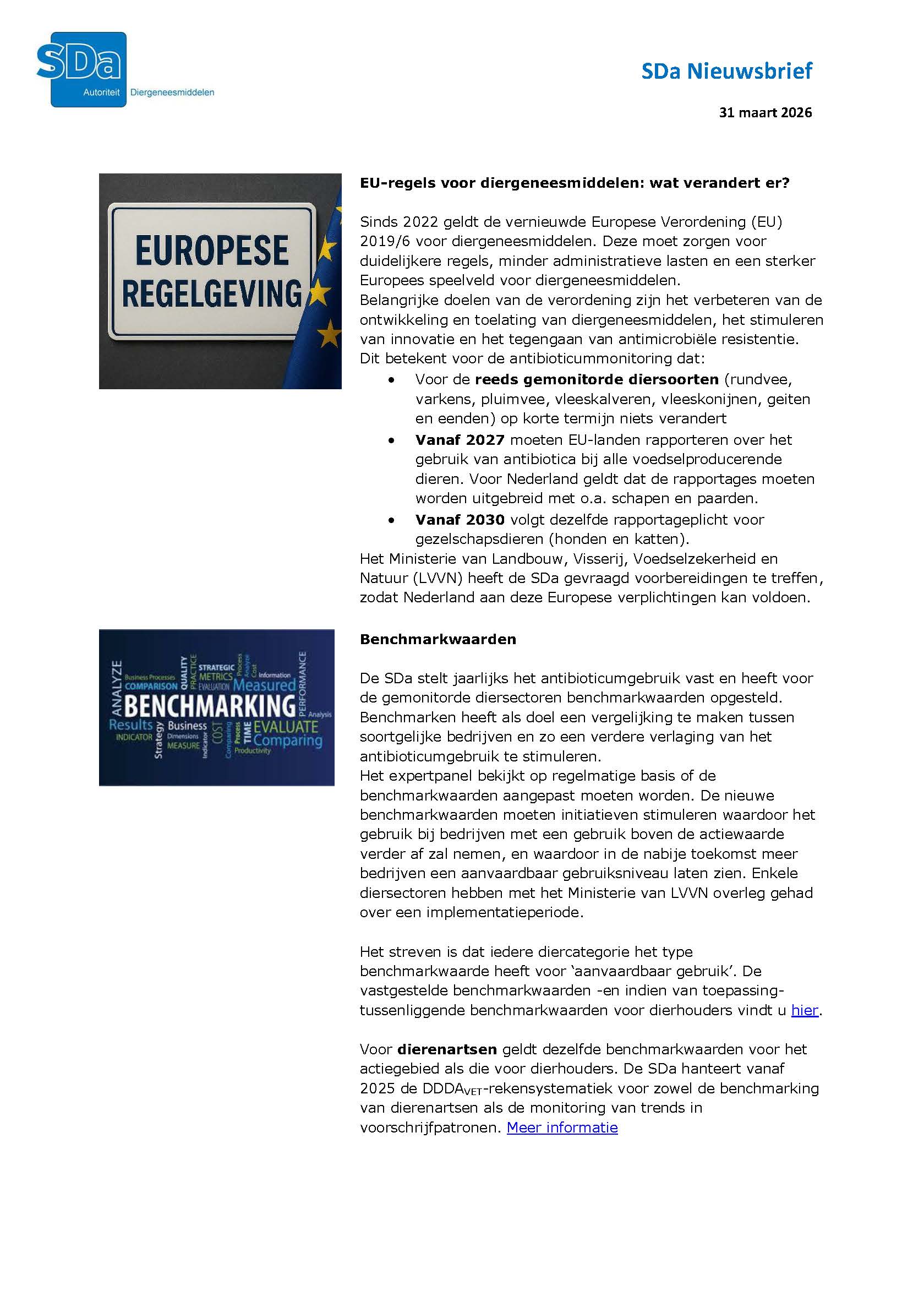 Nieuwsbrief SDa, maart 2026
