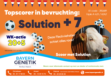 Warm weer of niet, Solution blijft scoren