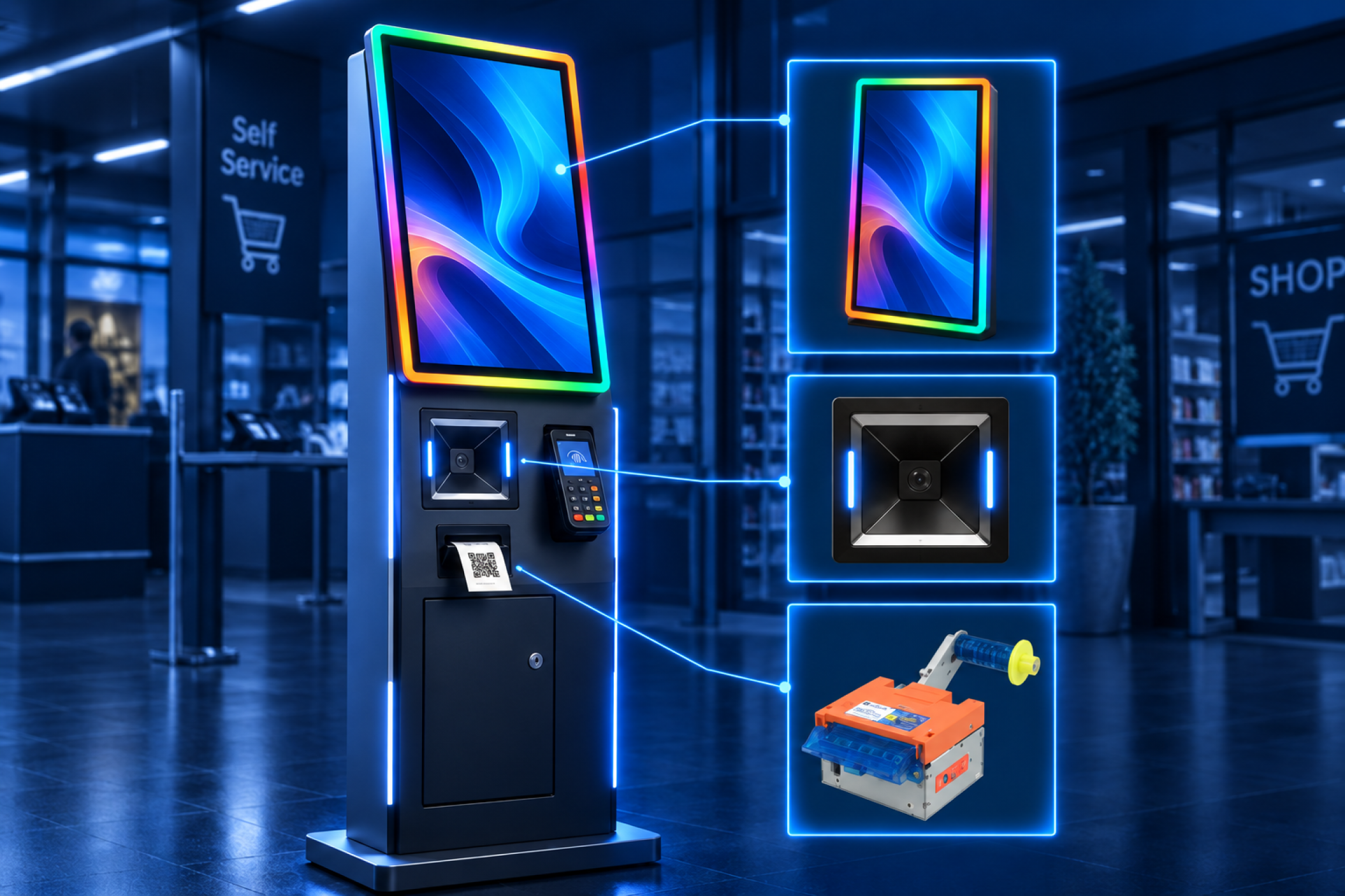 Eurocoin producten kiosk