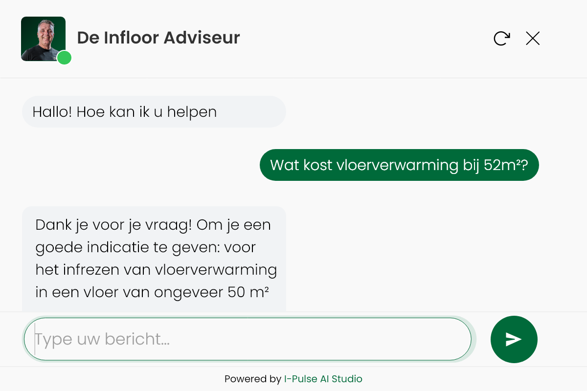 Slimme AI-chat op de website
