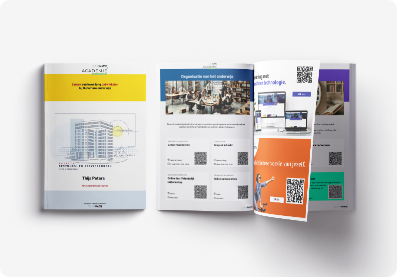 Data-driven magazine