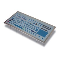 GFT-105 folietoetsenbord met touchpad