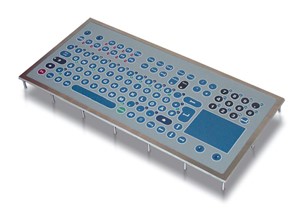 GFT-105 folietoetsenbord met touchpad