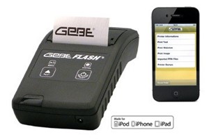 Flash portable printer met IOS