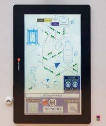 Afbeelding 2 - Decontaminatie van nucleaire installaties met Unitronics PLC+HMI