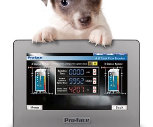 De 'Puppy': Entry level Pro-face kleuren HMI