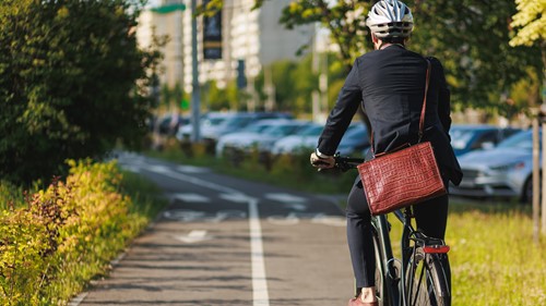 Fiets van de zaak