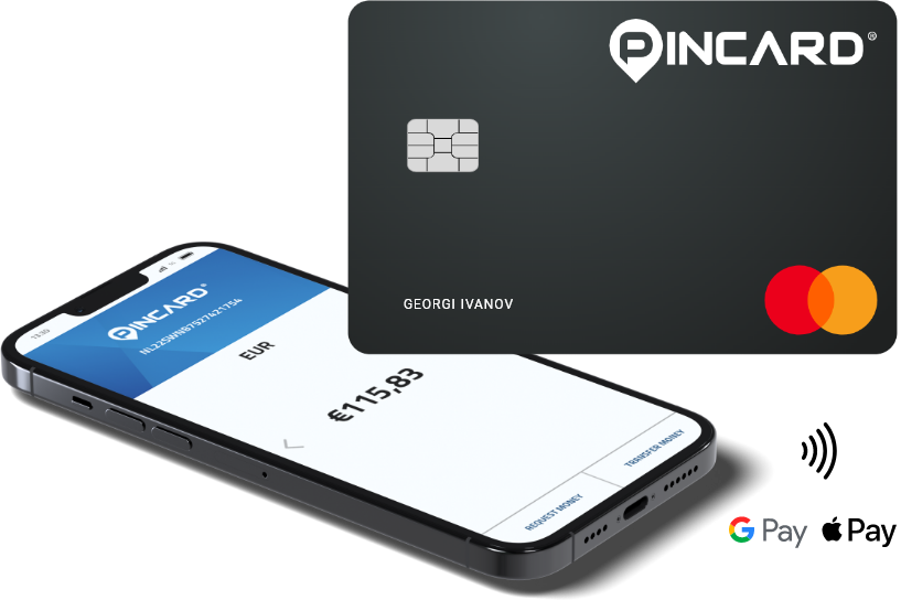 Pincard, онлайн платежна сметка с NL-IBAN и Mastercard дебитна карта