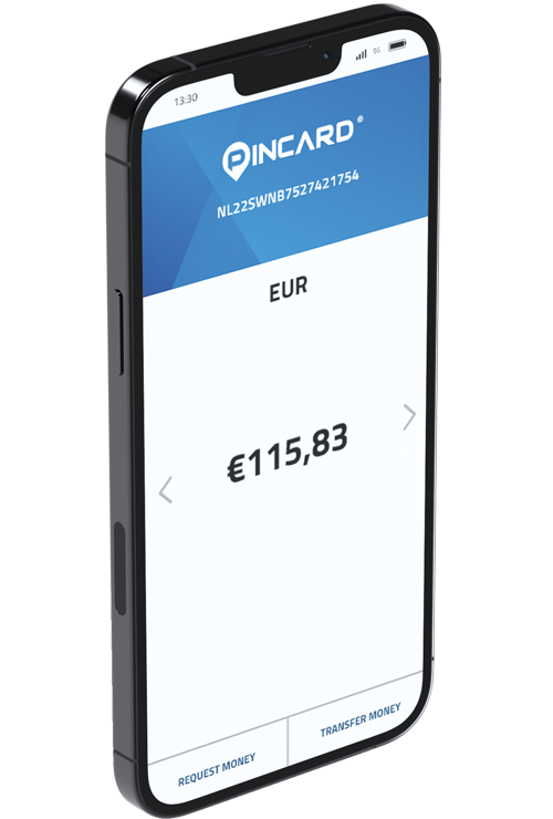 PINCARD, your payment account in EURO with Instant SEPA transfers.