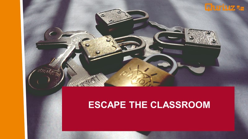 Innovatieateljé, Escape the classroom
