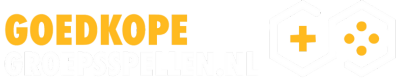 Logo GoedkopeGroepsspellen.nl - Klik voor home