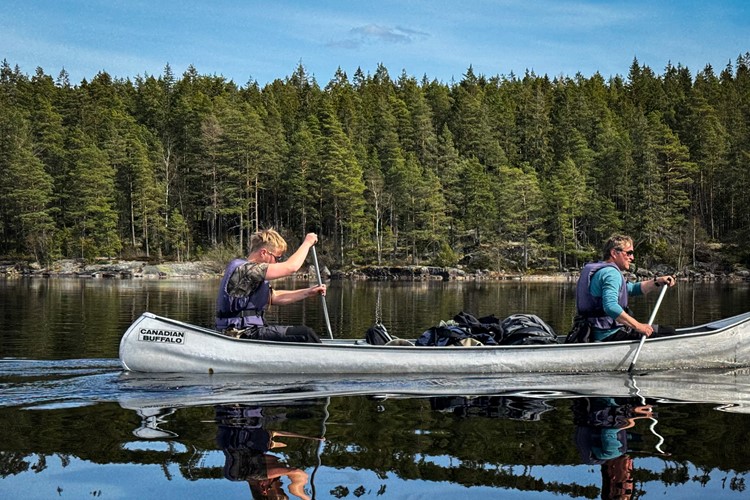 Survival Kanotocht Zweden | Lente foto 2