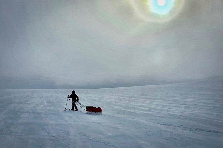 Ski Trekking Hardangervidda Noorwegen foto 1