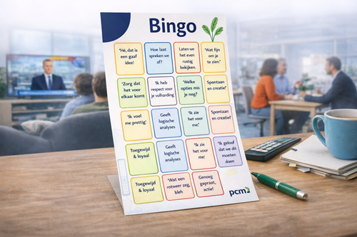 Ontwikkel je mensenkennis met de PCM-communicatiebingo