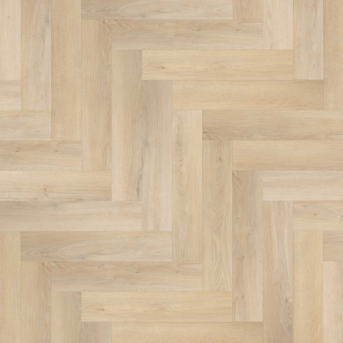PVC Dryback Mansion Visgraat Blond Oak