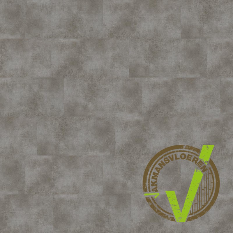 PVC stroken Ambiant concrete smal Dryback Bleu grey