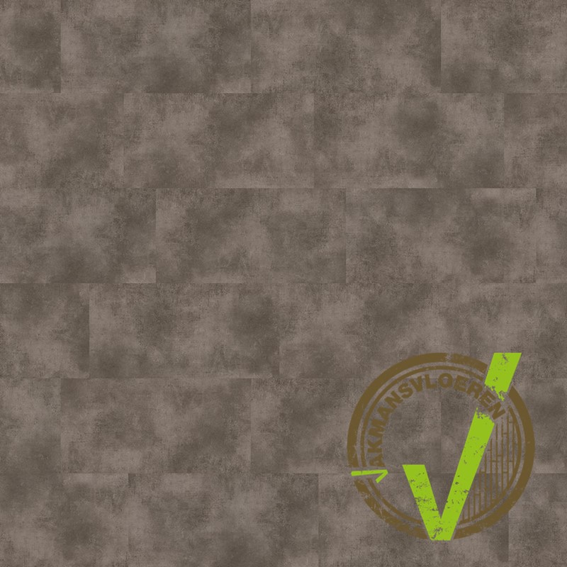 PVC stroken Ambiant concrete XL Dryback Mid grey