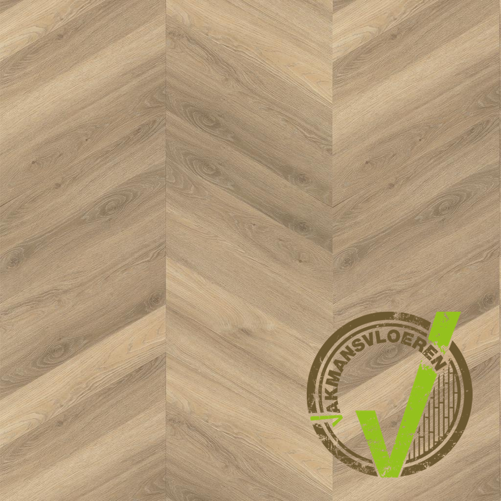 PVC stroken Ambiant Spigato hongaarse punt Dryback Beige