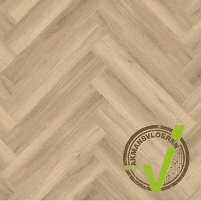 PVC stroken Ambiant Spigato visgraat medium Dryback Beige