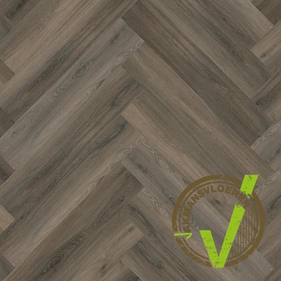 PVC stroken Ambiant Spigato visgraat medium Dryback Dark grey