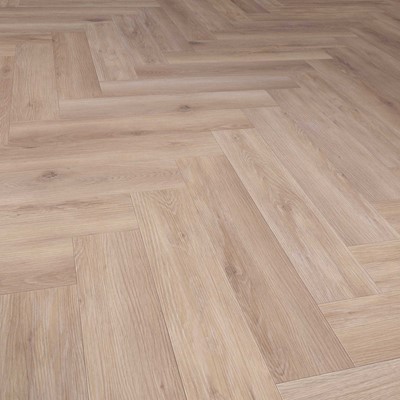 PVC Visgraat  Click Solidfloor Dryback Mansion Herringbone Dust Oak