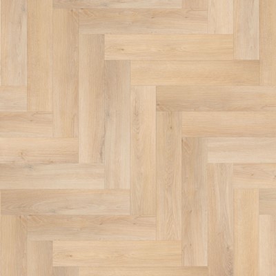 PVC Visgraat Click Solidfloor Dryback Mansion Herringbone Blond Oak