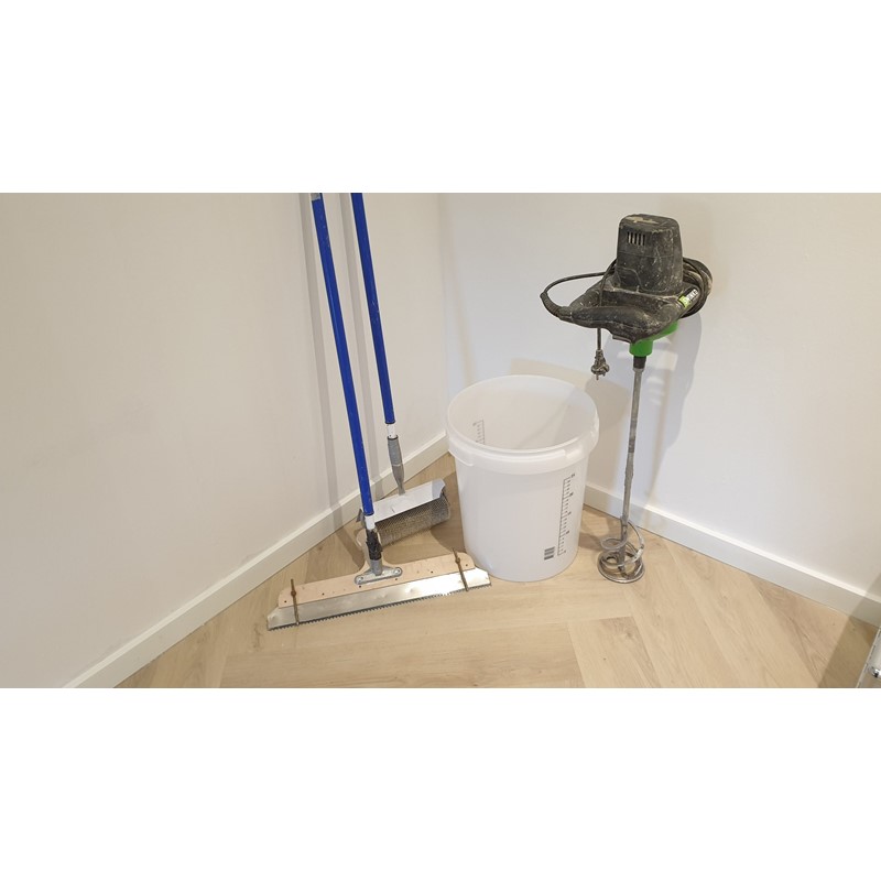 Mixer, rakel & prikrollen