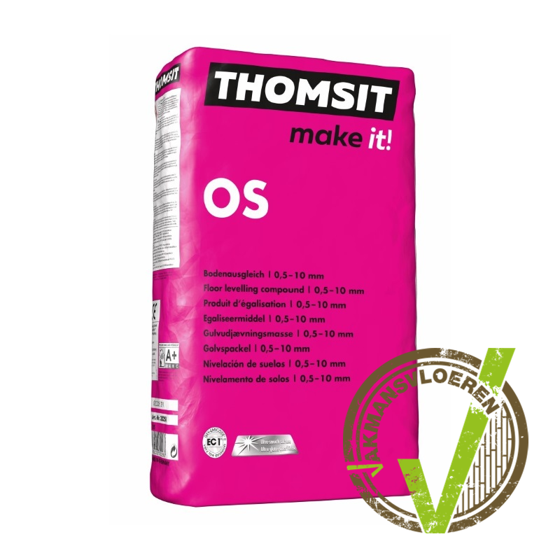 Thomsit OS of COPRO Egalisatiemortel 25 kg
