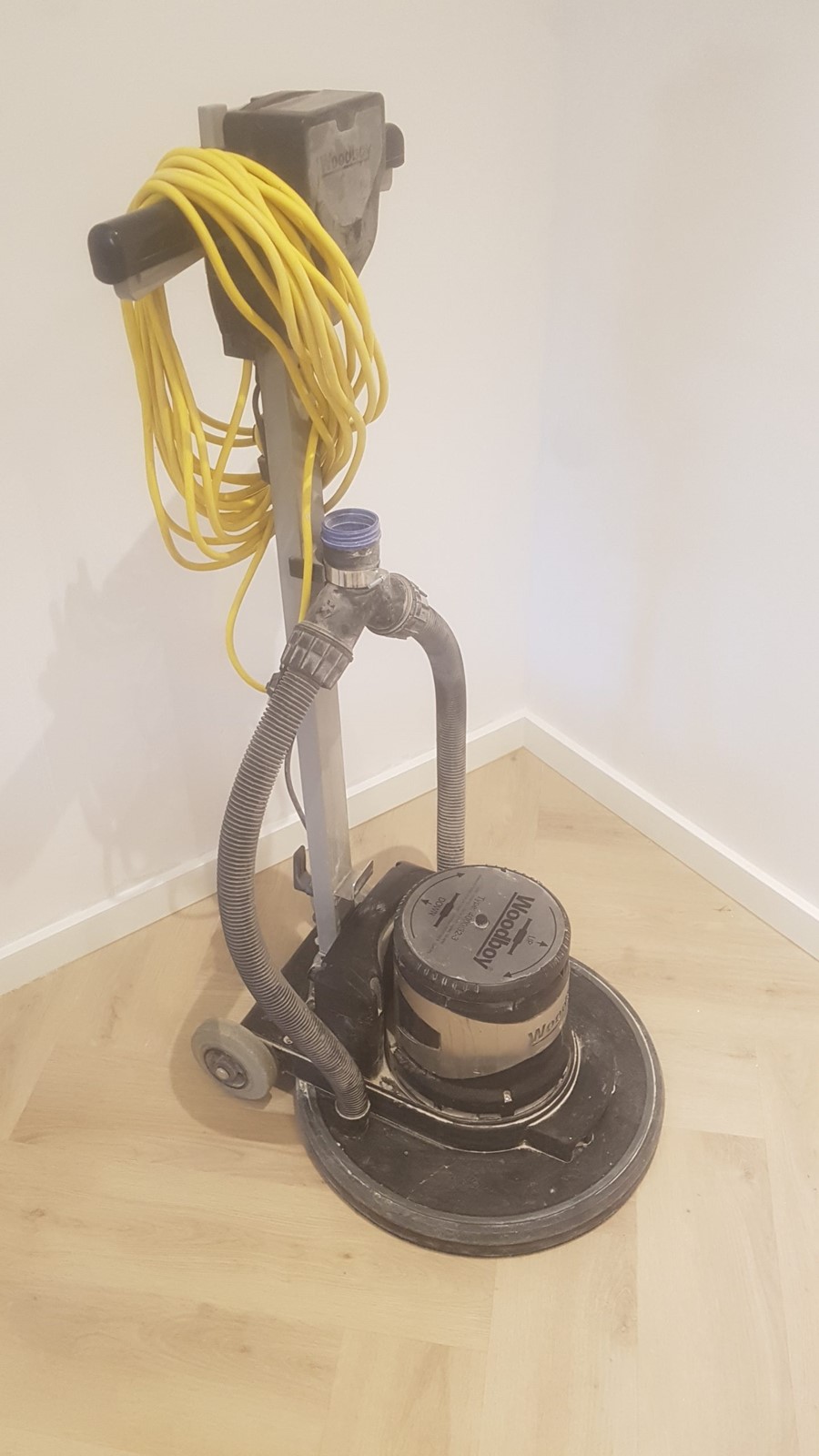 Schuurmachine vloer